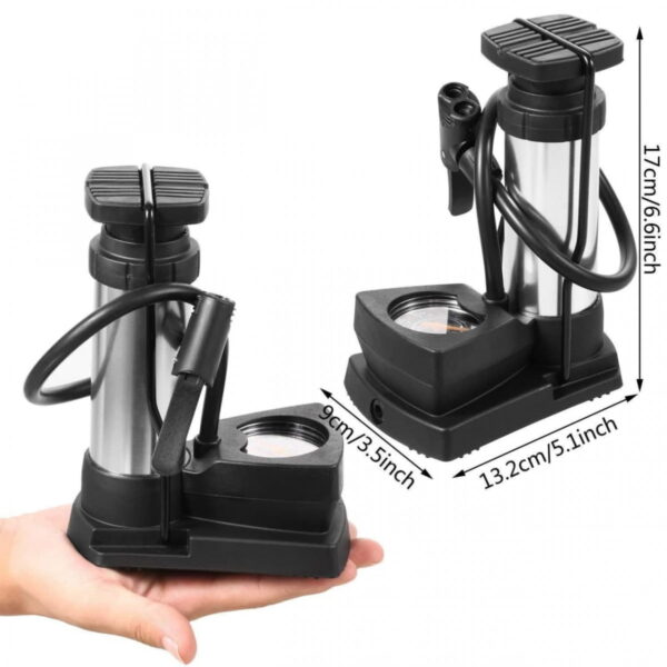 Mini Foot Pump | Mini Bicycle Foot Pump | Mini Bicycle Pump - Image 5