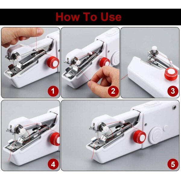 Electric Handy Sewing/Stitch Handheld Cordless Portable - Image 2