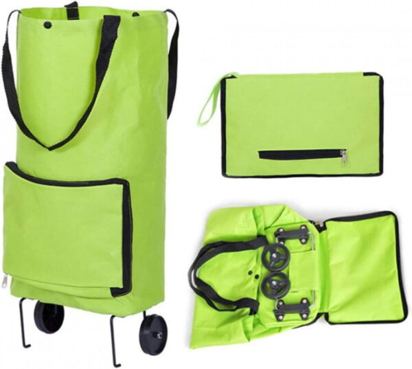 Pocket folding trolley bag - Image 3