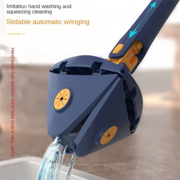 360 Degree rotatable adjustable cleaning mop - Image 3