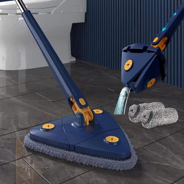 360 Degree rotatable adjustable cleaning mop - Image 2