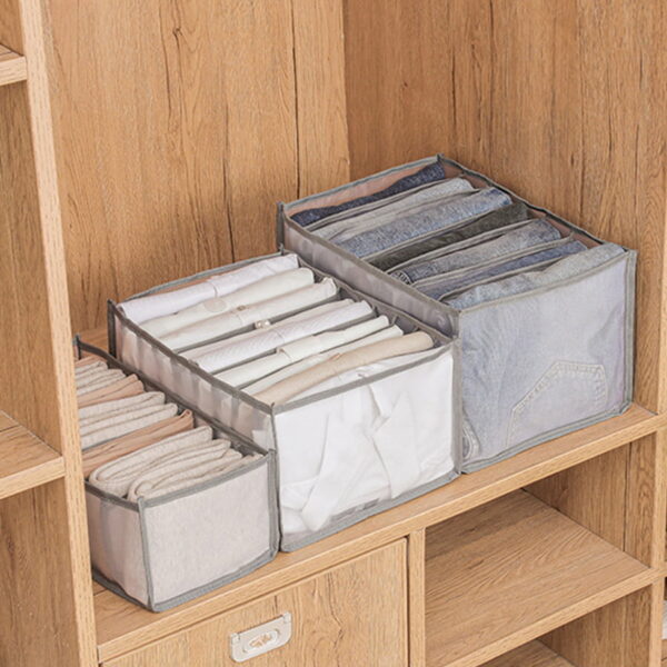 7 grid folding clothes organizer for wardrobe(medium size) - Image 4