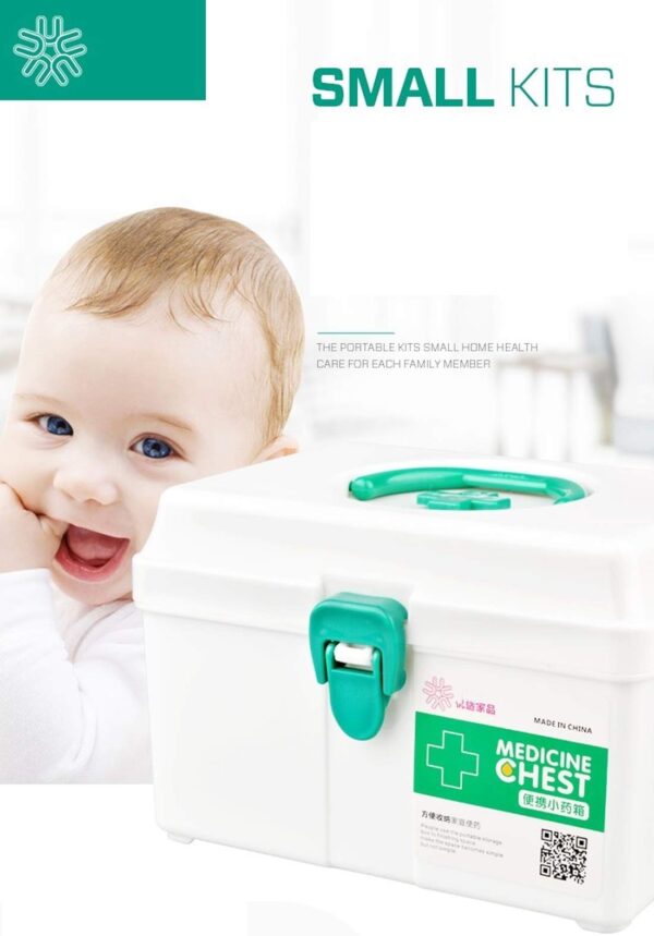 Small medical kit box First Aid Kit Plastic