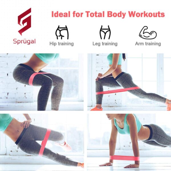 Best gym set 5 pcs exercise band - Image 3