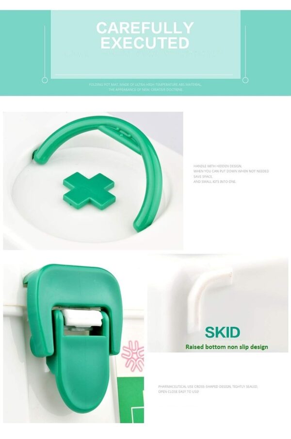 Small medical kit box First Aid Kit Plastic - Image 2