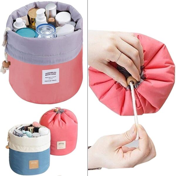 Round jewelry boxtravel cosmetic bags - Image 3