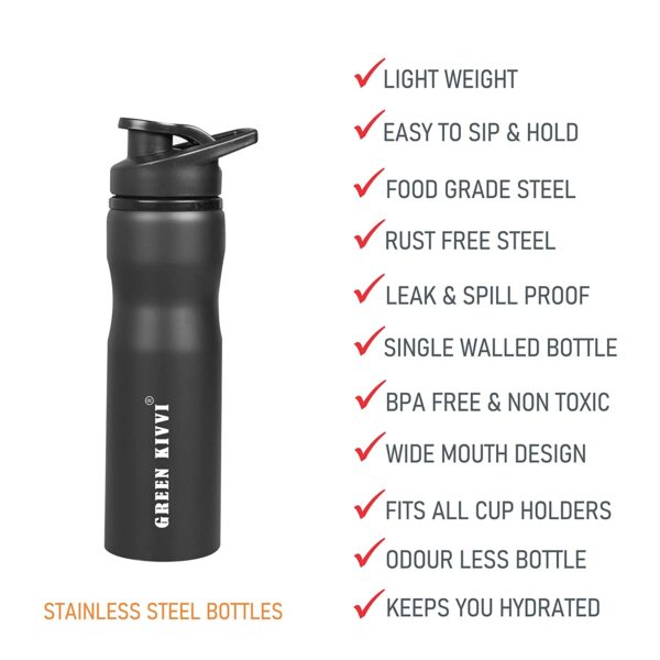 Greenkiwi sport water bottle 800ml - Image 4