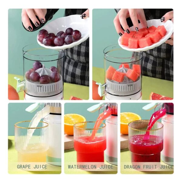 Best Electronic squeeze citrus juicer | Mini Orange Juicer | USB 2.0 Type C - Image 4