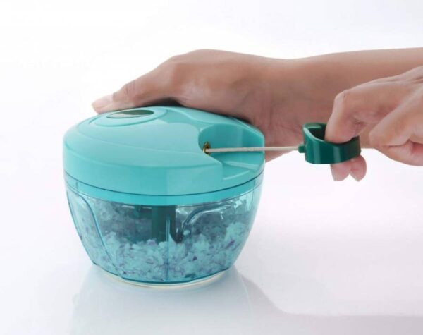Quick chopper 450ml Mini Handy and Compact Chopper with 3 Blades for Effortlessly Chopping - Image 2