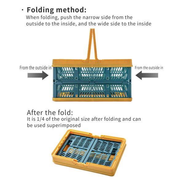 Foldable fruit storage basket - Image 2