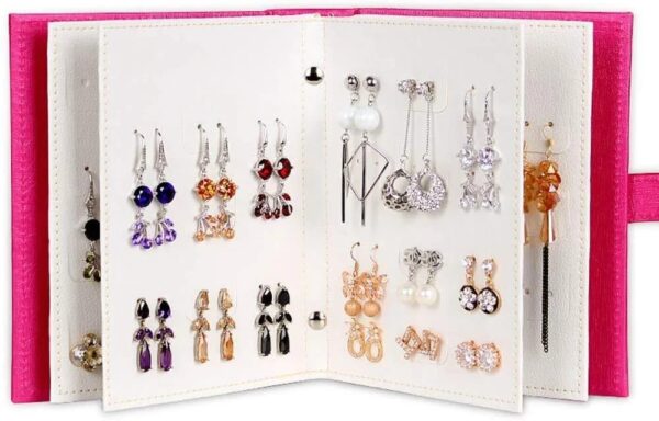 Ear studs holder organizer storage book - Image 2