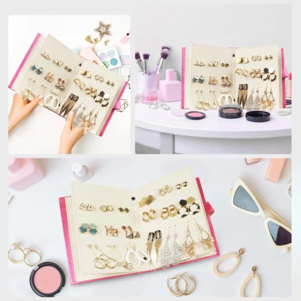 Ear studs holder organizer storage book - Image 6