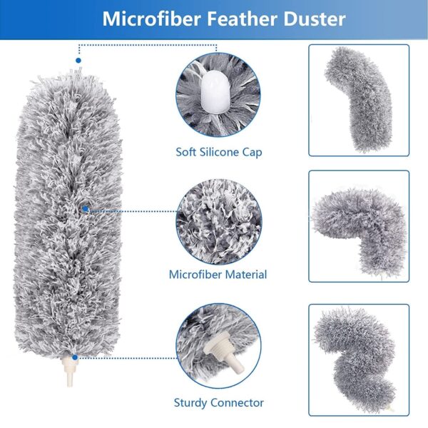 Micro fiber fan cleaning mop - Image 6