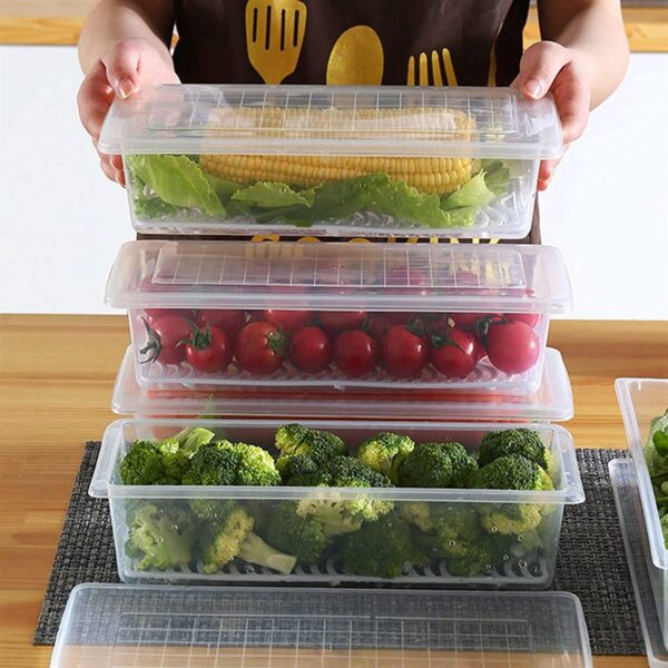 Fish vegetable storage container (1 pis) - Image 6
