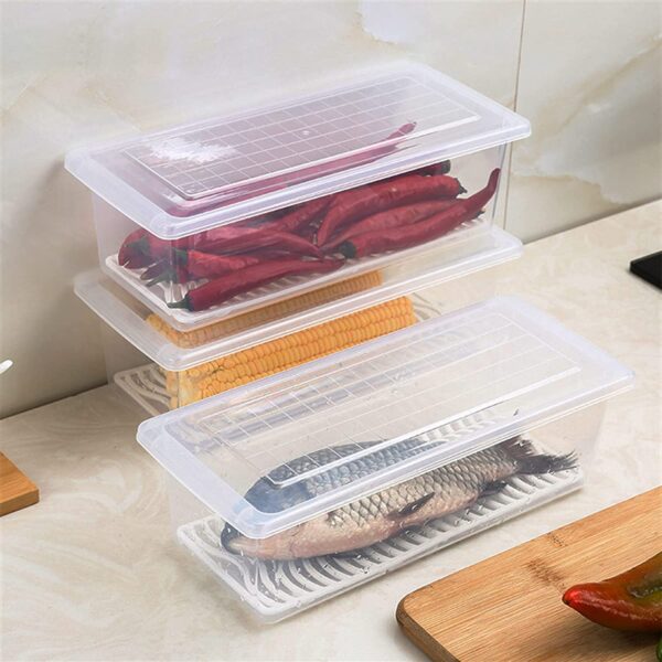 Fish vegetable storage container (1 pis) - Image 3