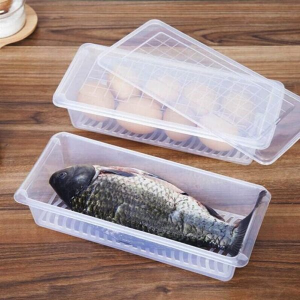 Fish vegetable storage container (1 pis) - Image 5