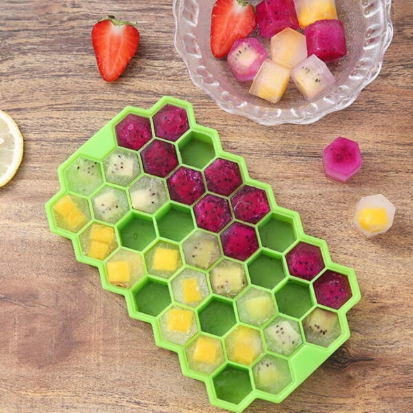 Silicone ice tray for freezer Ice Cube Moulds Small Cubes for Whiskey Fridge Tray - Image 5