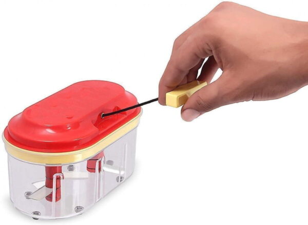 Twin Chopper : Manual Food Chopper: Compact & Powerful Hand Held Vegetable Chopper - Image 3