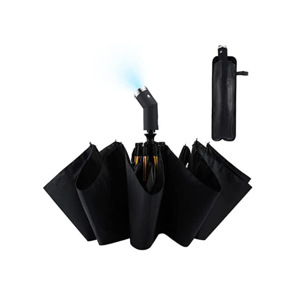 3 Fold Umbrella with LED light - Image 2