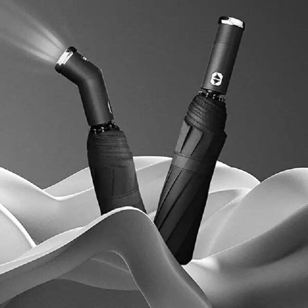 3 Fold Umbrella with LED light - Image 3