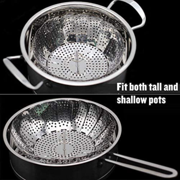 Vegetable Steamer basket big 16.5 cm - Image 4