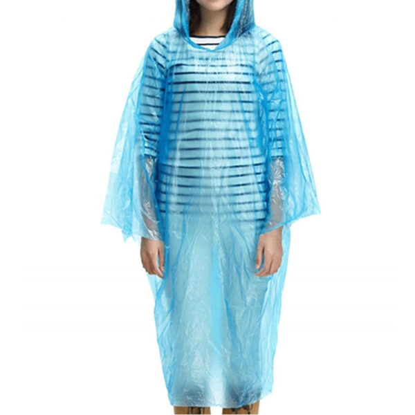 Waterproof Raincoat Disposable pack of 3 - Image 4