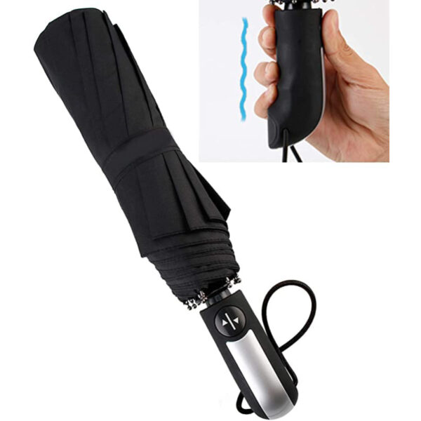 Auto open close umbrella with new handle
