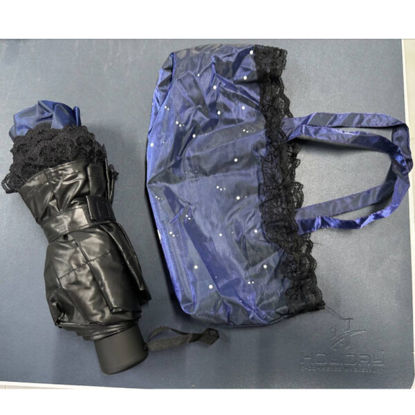 Korean Style umbrella with pouch - Image 2